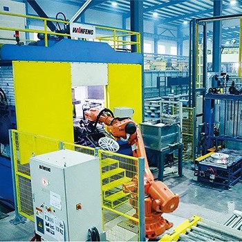 Flow Forming Casting Line For Automobile